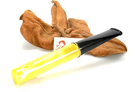 Stanwell Easy Pipe Mouthpiece Yellow 9mm Filter  Stanwell Easy Pipe Mouthpiece Yellow 9mm Filter